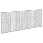 vidaXL Gabión s drôtom 5 mm a sieťou 5x10 cm 500x20x200 cm – Obrázok 2