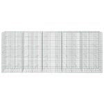 vidaXL Gabión s drôtom 5 mm a sieťou 5x10 cm 500x20x200 cm – Obrázok 3