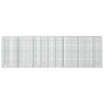 vidaXL Gabión s drôtom 5 mm a sieťou 5x10 cm 650x20x200 cm – Obrázok 3