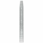 vidaXL Gabión s drôtom 5 mm a sieťou 5x10 cm 650x20x200 cm – Obrázok 4