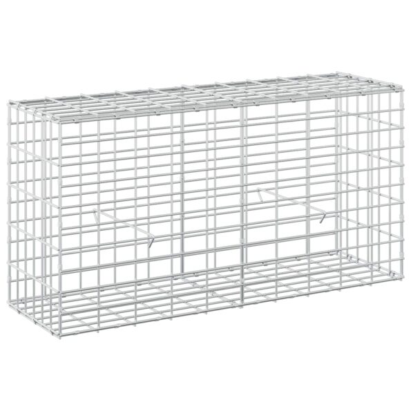 vidaXL Gabión s drôtom 5 mm a sieťou 5x10 cm 100x30x50 cm – Obrázok 2
