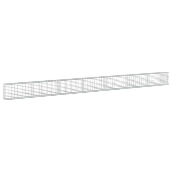 vidaXL Gabión s drôtom 5 mm a sieťou 5x10 cm 700x30x50 cm – Obrázok 2