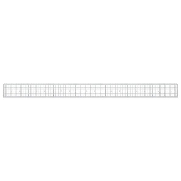 vidaXL Gabión s drôtom 5 mm a sieťou 5x10 cm 700x30x50 cm – Obrázok 3