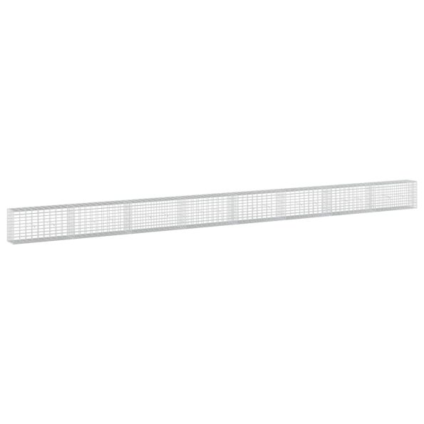 vidaXL Gabión s drôtom 5 mm a sieťou 5x10 cm 800x30x50 cm – Obrázok 2
