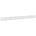 vidaXL Gabión s drôtom 5 mm a sieťou 5x10 cm 850x30x50 cm – Obrázok 2