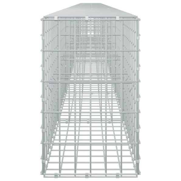 vidaXL Gabión s drôtom 5 mm a sieťou 5x10 cm 850x30x50 cm – Obrázok 4