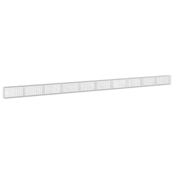 vidaXL Gabión s drôtom 5 mm a sieťou 5x10 cm 1000x30x50 cm – Obrázok 2