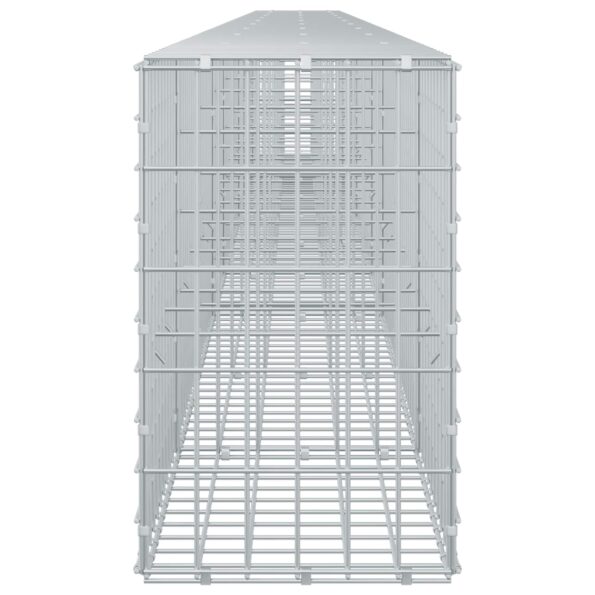 vidaXL Gabión s drôtom 5 mm a sieťou 5x10 cm 1000x30x50 cm – Obrázok 4