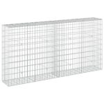 vidaXL Gabión s drôtom 5 mm a sieťou 5x10 cm 200x30x100 cm – Obrázok 2