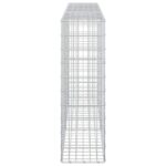 vidaXL Gabión s drôtom 5 mm a sieťou 5x10 cm 250x30x100 cm – Obrázok 4