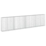 vidaXL Gabión s drôtom 5 mm a sieťou 5x10 cm 400x30x100 cm – Obrázok 2