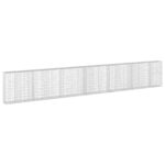 vidaXL Gabión s drôtom 5 mm a sieťou 5x10 cm 650x30x100 cm – Obrázok 2