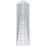 vidaXL Gabión s drôtom 5 mm a sieťou 5x10 cm 700x30x100 cm – Obrázok 4