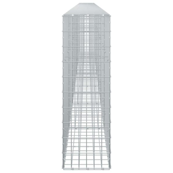 vidaXL Gabión s drôtom 5 mm a sieťou 5x10 cm 700x30x100 cm – Obrázok 4