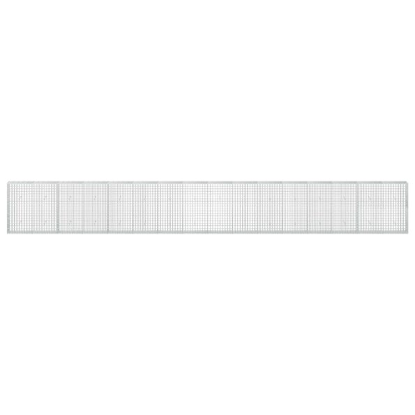 vidaXL Gabión s drôtom 5 mm a sieťou 5x10 cm 800x30x100 cm – Obrázok 3