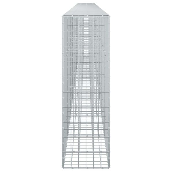 vidaXL Gabión s drôtom 5 mm a sieťou 5x10 cm 850x30x100 cm – Obrázok 4