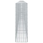 vidaXL Gabión s drôtom 5 mm a sieťou 5x10 cm 950x30x100 cm – Obrázok 4
