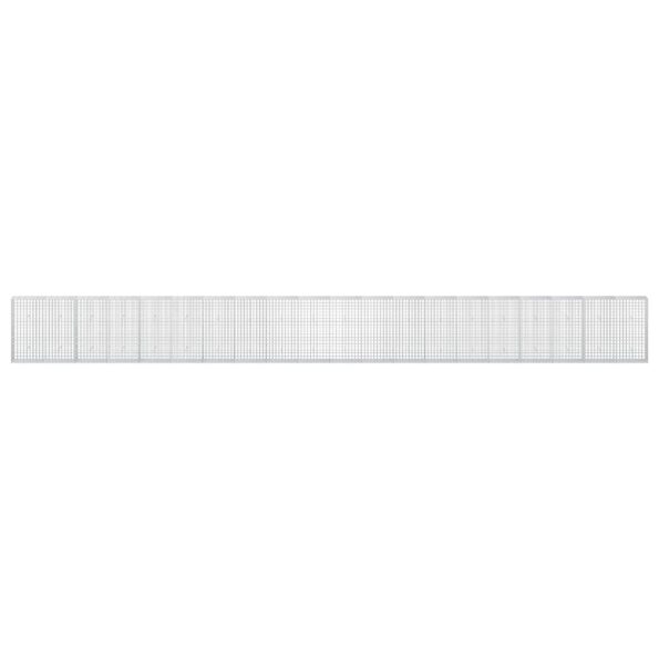 vidaXL Gabión s drôtom 5 mm a sieťou 5x10 cm 1000x30x100 cm – Obrázok 3