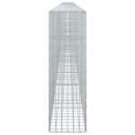 vidaXL Gabión s drôtom 5 mm a sieťou 5x10 cm 1000x30x100 cm – Obrázok 4