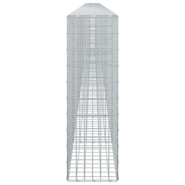 vidaXL Gabión s drôtom 5 mm a sieťou 5x10 cm 1000x30x100 cm – Obrázok 4