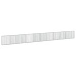 vidaXL Gabión s drôtom 5 mm a sieťou 5x10 cm 1050x30x100 cm – Obrázok 2