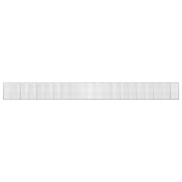 vidaXL Gabión s drôtom 5 mm a sieťou 5x10 cm 1050x30x100 cm – Obrázok 3