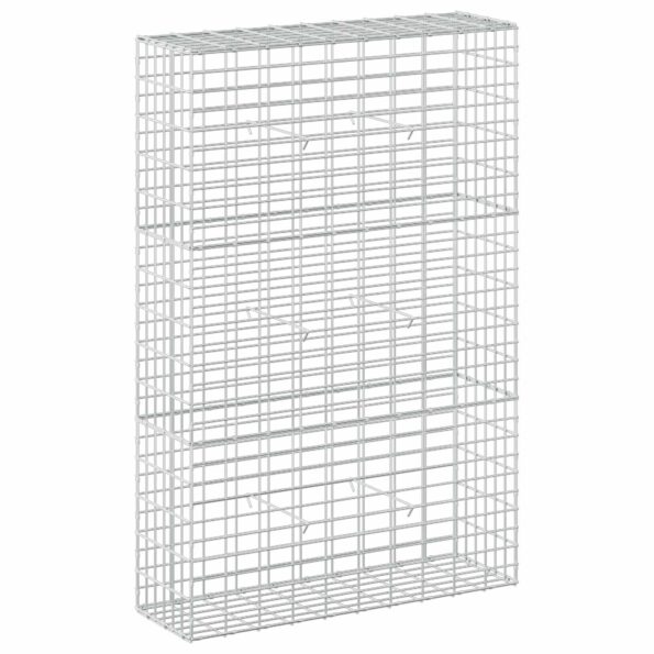 vidaXL Gabión s drôtom 5 mm a sieťou 5x10 cm 100x30x150 cm – Obrázok 2