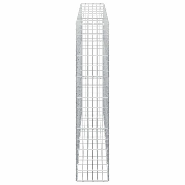 vidaXL Gabión s drôtom 5 mm a sieťou 5x10 cm 100x30x150 cm – Obrázok 4