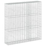 vidaXL Gabión s drôtom 5 mm a sieťou 5x10 cm 150x30x150 cm – Obrázok 2