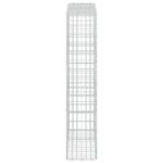 vidaXL Gabión s drôtom 5 mm a sieťou 5x10 cm 150x30x150 cm – Obrázok 4