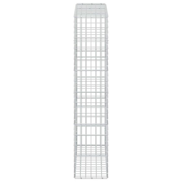 vidaXL Gabión s drôtom 5 mm a sieťou 5x10 cm 150x30x150 cm – Obrázok 4