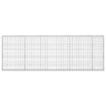 vidaXL Gabión s drôtom 5 mm a sieťou 5x10 cm 450x30x150 cm – Obrázok 3