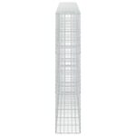 vidaXL Gabión s drôtom 5 mm a sieťou 5x10 cm 450x30x150 cm – Obrázok 4