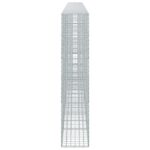 vidaXL Gabión s drôtom 5 mm a sieťou 5x10 cm 700x30x150 cm – Obrázok 4
