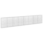 vidaXL Gabión s drôtom 5 mm a sieťou 5x10 cm 800x30x150 cm – Obrázok 2