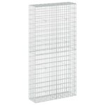vidaXL Gabión s drôtom 5 mm a sieťou 5x10 cm 100x30x200 cm – Obrázok 2
