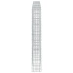 vidaXL Gabión s drôtom 5 mm a sieťou 5x10 cm 450x30x200 cm – Obrázok 4