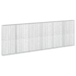 vidaXL Gabión s drôtom 5 mm a sieťou 5x10 cm 600x30x200 cm – Obrázok 2