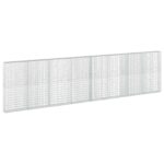 vidaXL Gabión s drôtom 5 mm a sieťou 5x10 cm 800x30x200 cm – Obrázok 2