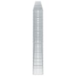 vidaXL Gabión s drôtom 5 mm a sieťou 5x10 cm 800x30x200 cm – Obrázok 4