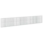 vidaXL Gabión s drôtom 5 mm a sieťou 5x10 cm 1200x30x200 cm – Obrázok 2