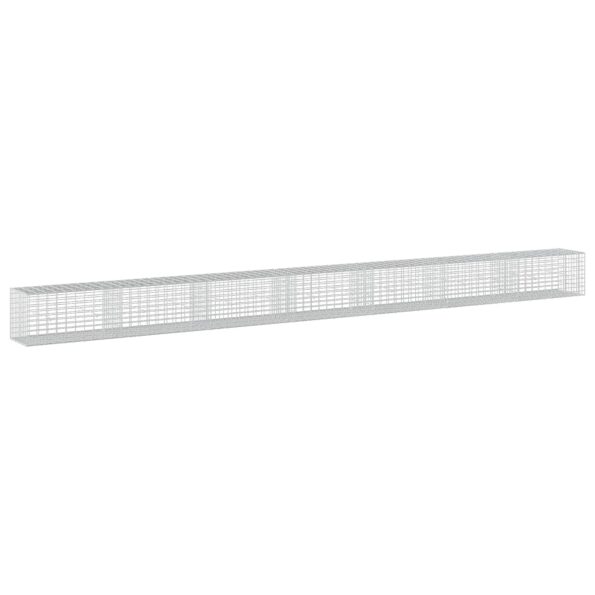 vidaXL Gabión s drôtom 5 mm a sieťou 5x10 cm 700x50x50 cm – Obrázok 2