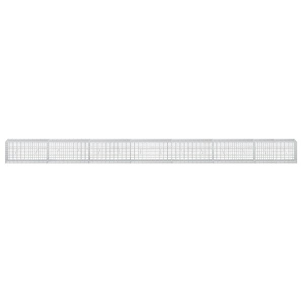 vidaXL Gabión s drôtom 5 mm a sieťou 5x10 cm 700x50x50 cm – Obrázok 3