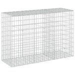 vidaXL Gabión s drôtom 5 mm a sieťou 5x10 cm 150x50x100 cm – Obrázok 2