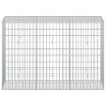 vidaXL Gabión s drôtom 5 mm a sieťou 5x10 cm 150x50x100 cm – Obrázok 3