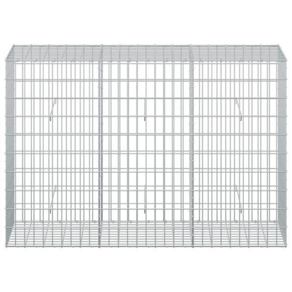 vidaXL Gabión s drôtom 5 mm a sieťou 5x10 cm 150x50x100 cm – Obrázok 3