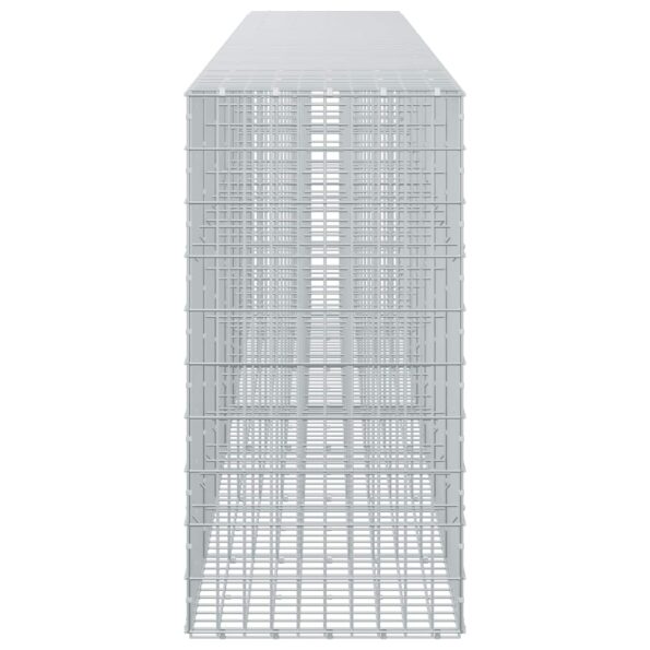 vidaXL Gabión s drôtom 5 mm a sieťou 5x10 cm 700x50x100 cm – Obrázok 4