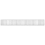 vidaXL Gabión s drôtom 5 mm a sieťou 5x10 cm 800x50x100 cm – Obrázok 3