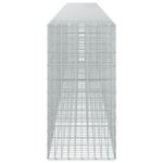 vidaXL Gabión s drôtom 5 mm a sieťou 5x10 cm 950x50x100 cm – Obrázok 4