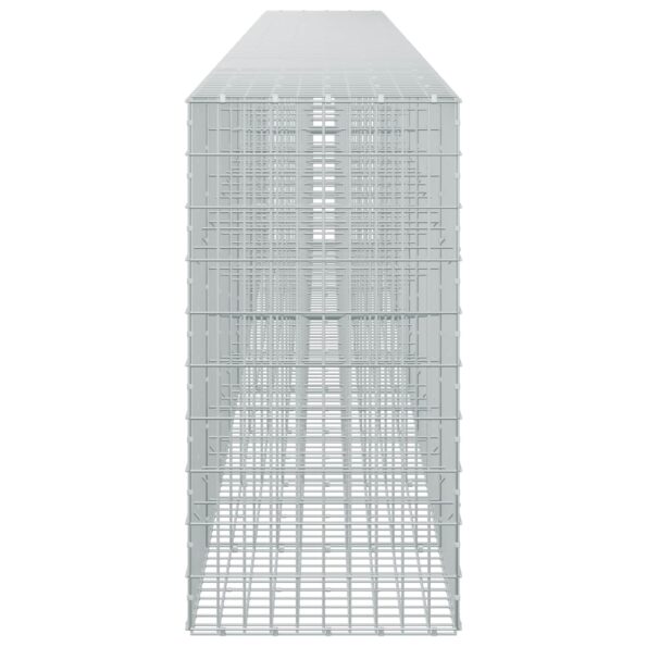 vidaXL Gabión s drôtom 5 mm a sieťou 5x10 cm 950x50x100 cm – Obrázok 4
